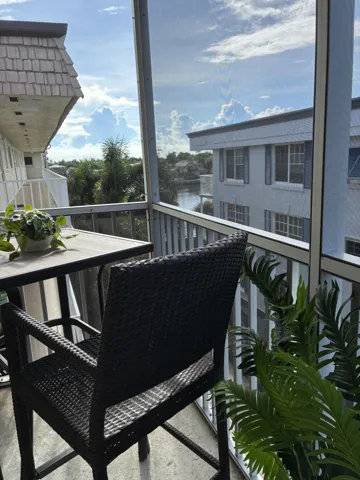 Private lanai with ICW views