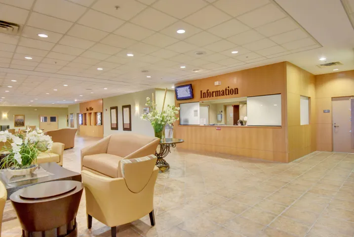 Info Desk in Clubhouse