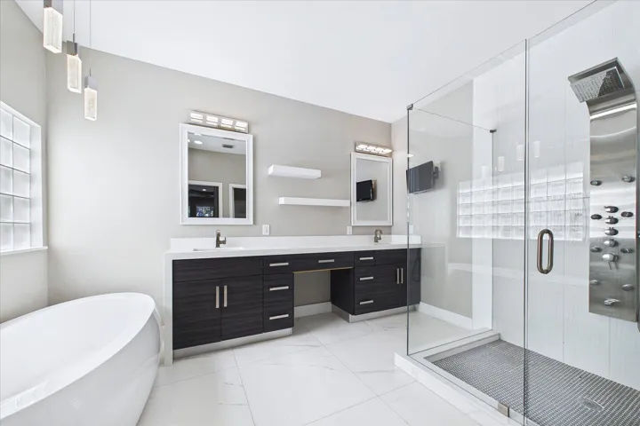 Primary Double Vanity