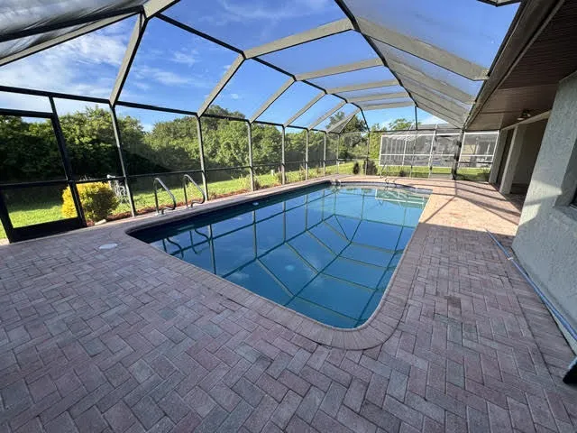 Left View of Pool