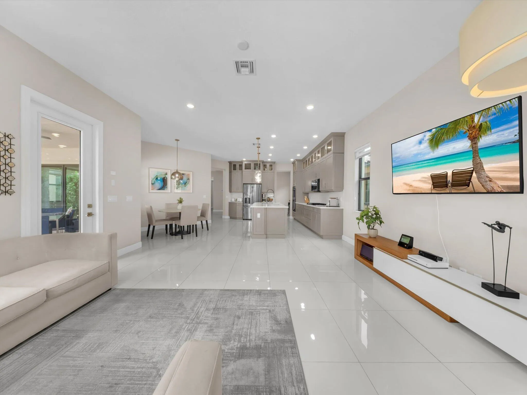 family room view