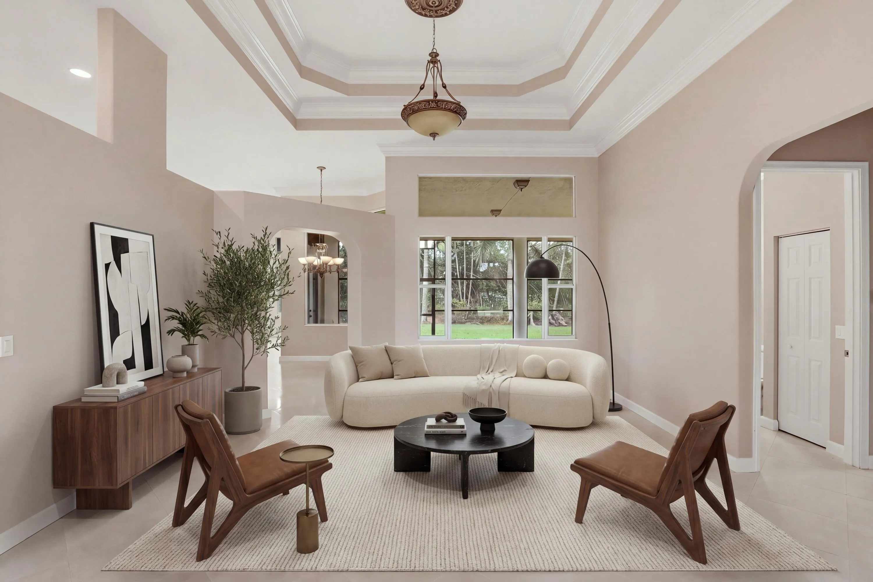 10_living room virtually staged
