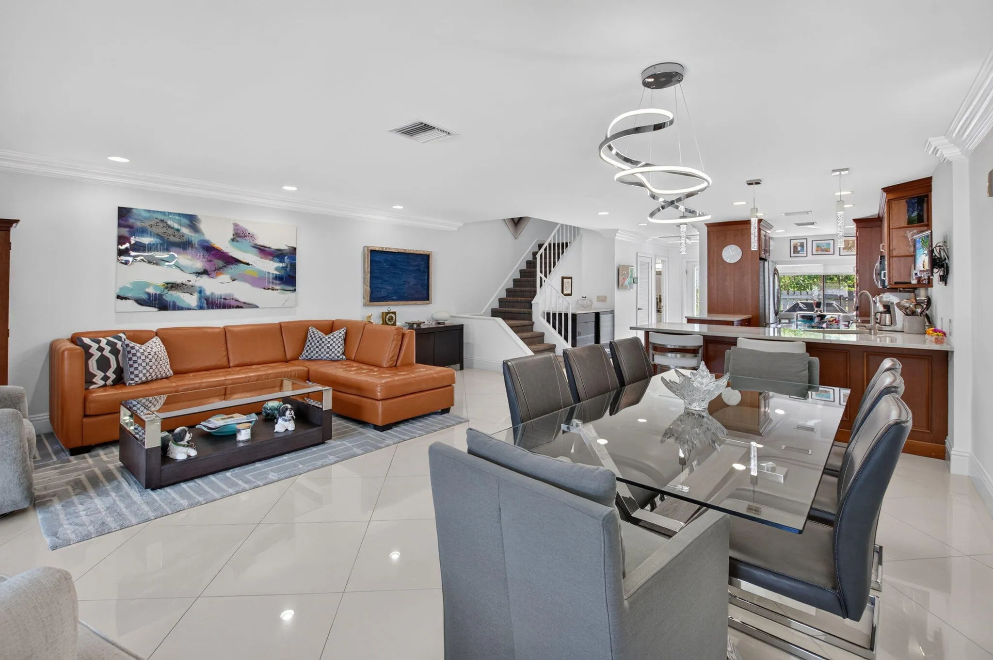Living Room + Dining Room