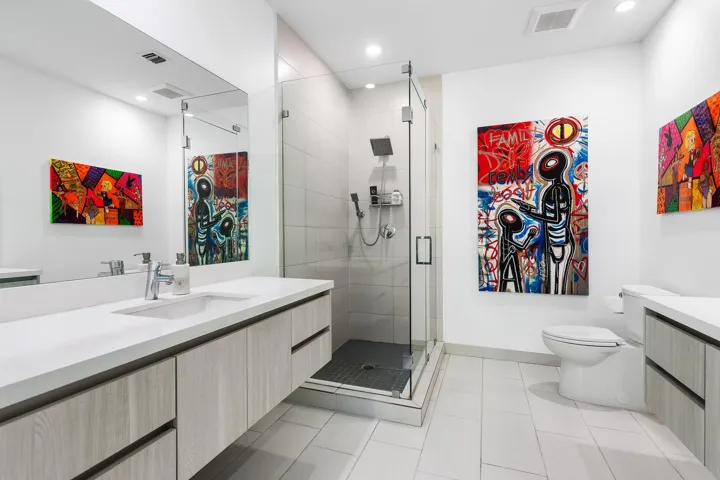 Primary Bath with Double Vanities