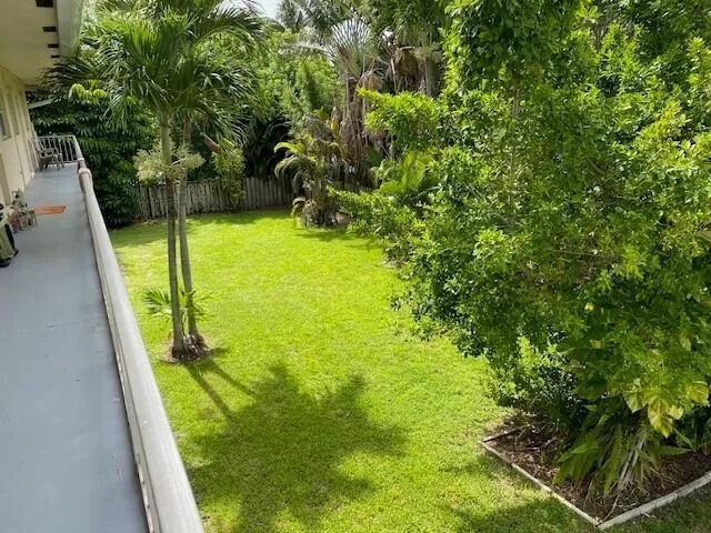Landscaped grounds