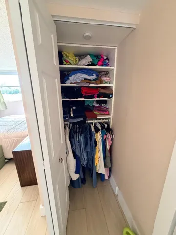 Closet #2 in master bedroom