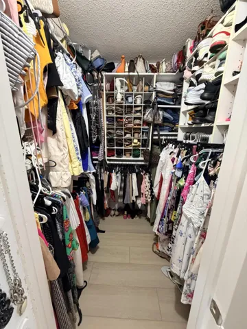 Closet when filled