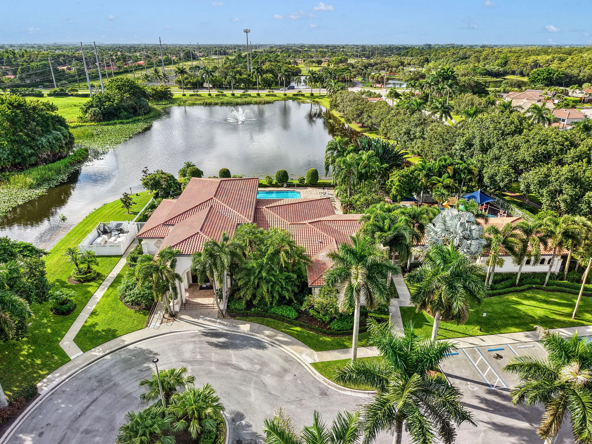 Aerial of Clubhouse