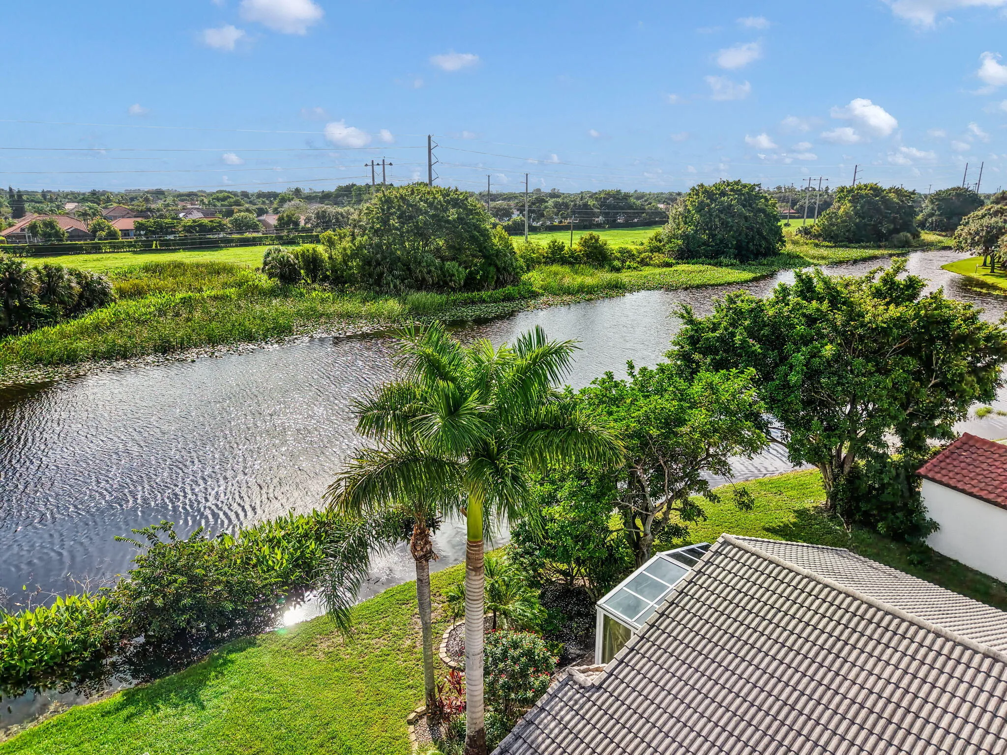 Aerial of Backyard