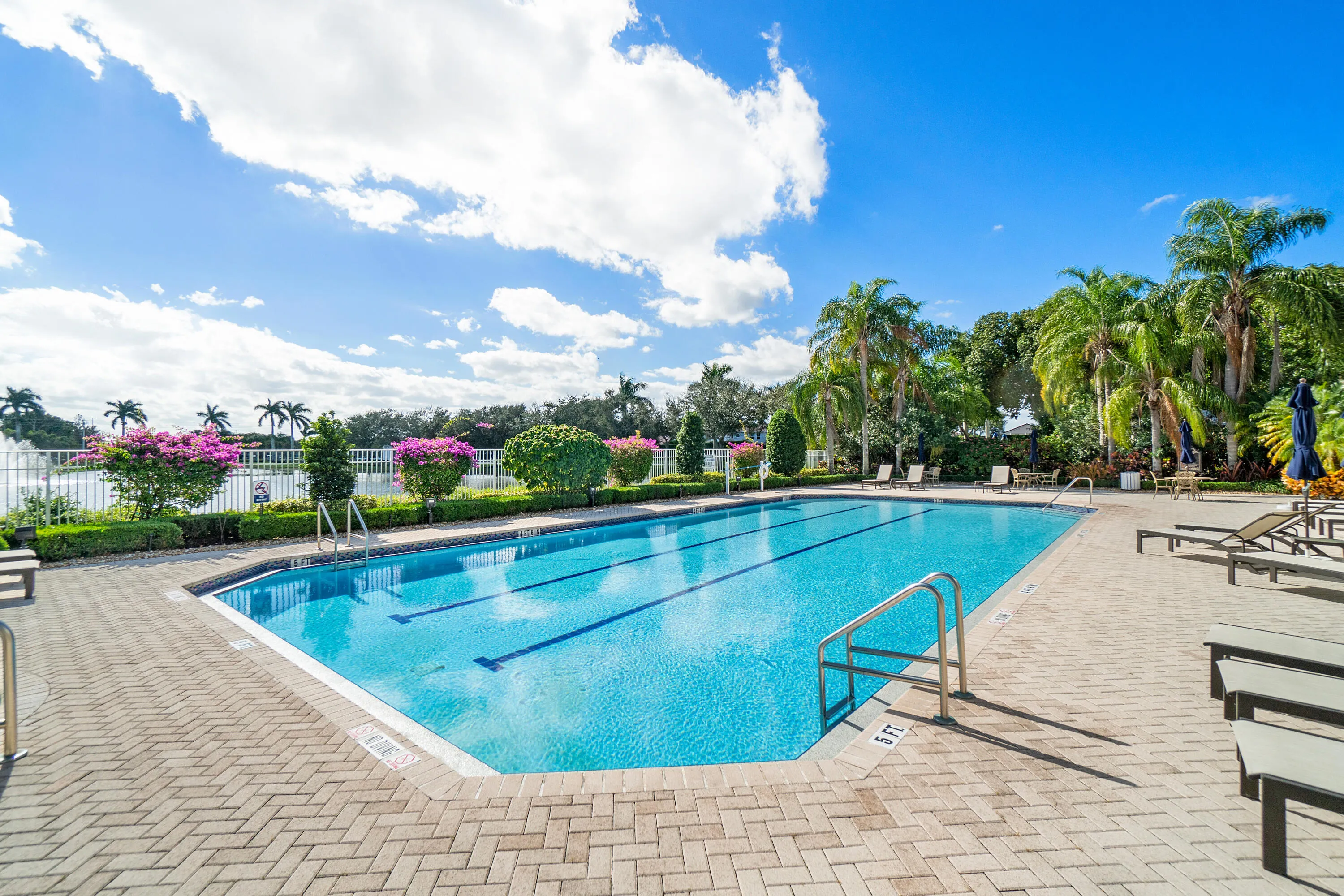 Clubhouse Pool with Lake View