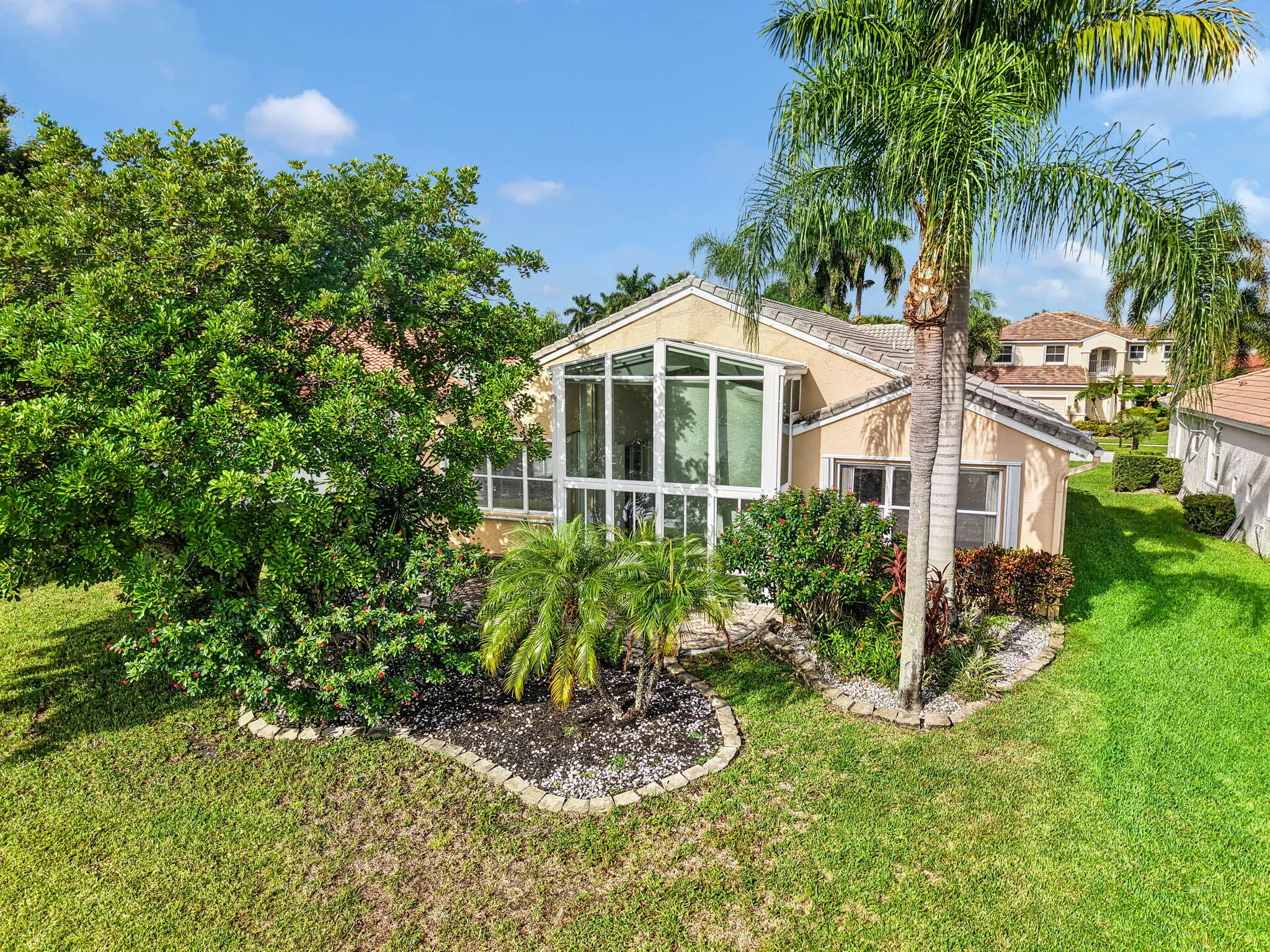 Aerial of Backyard
