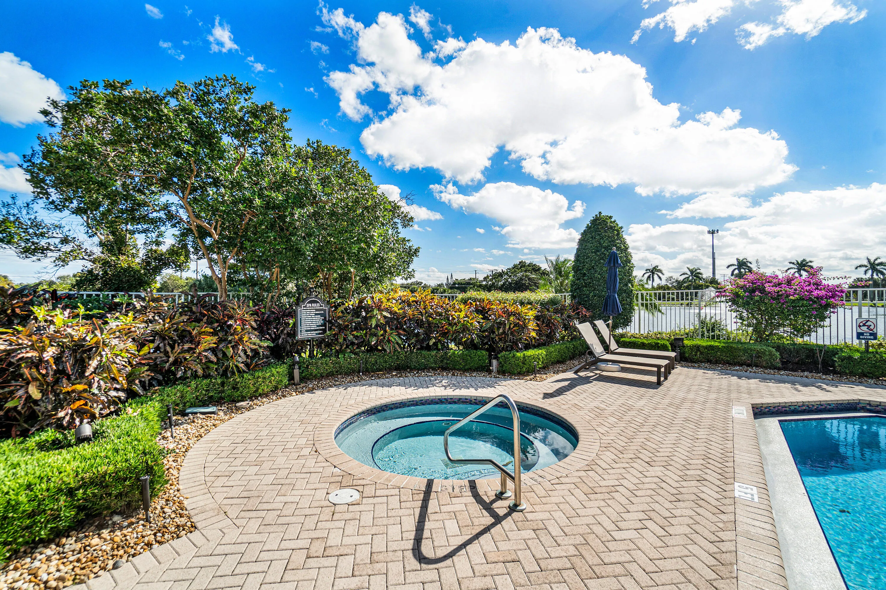 Clubhouse spa