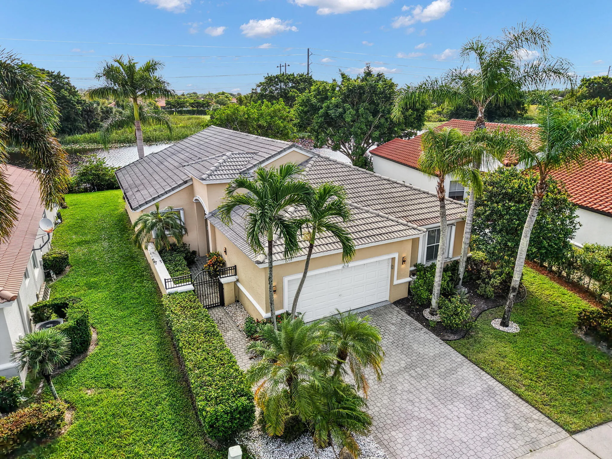 Aerial of home