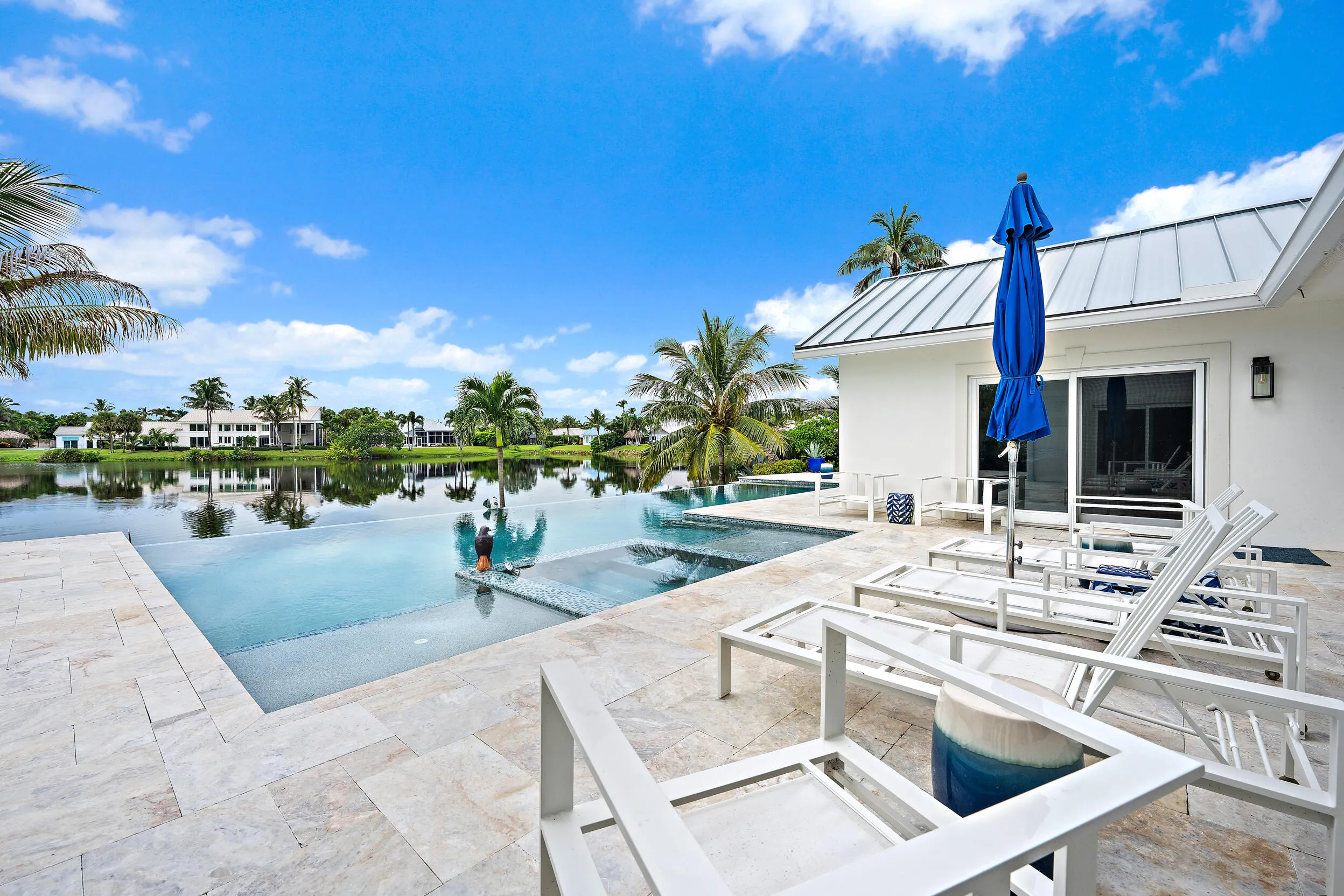 Infinity Pool and Lake view
