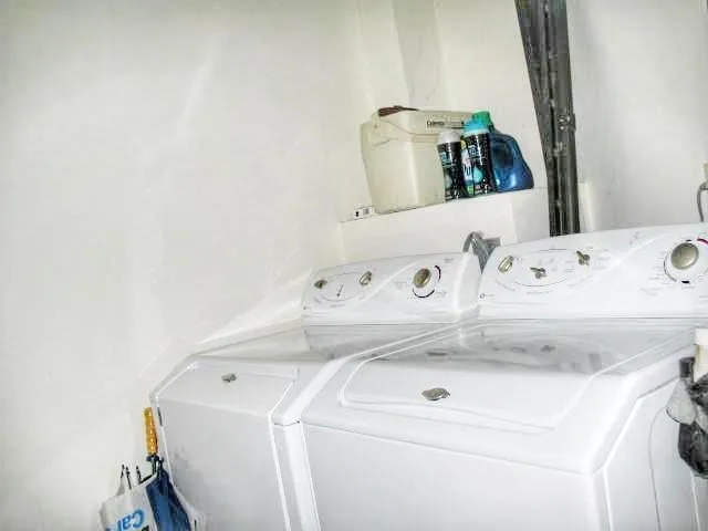 washer and dryer