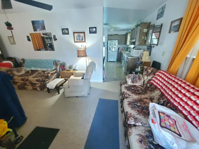 upstairs living area