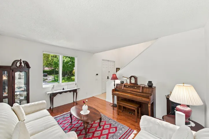 Hardwood-style flooring throughout