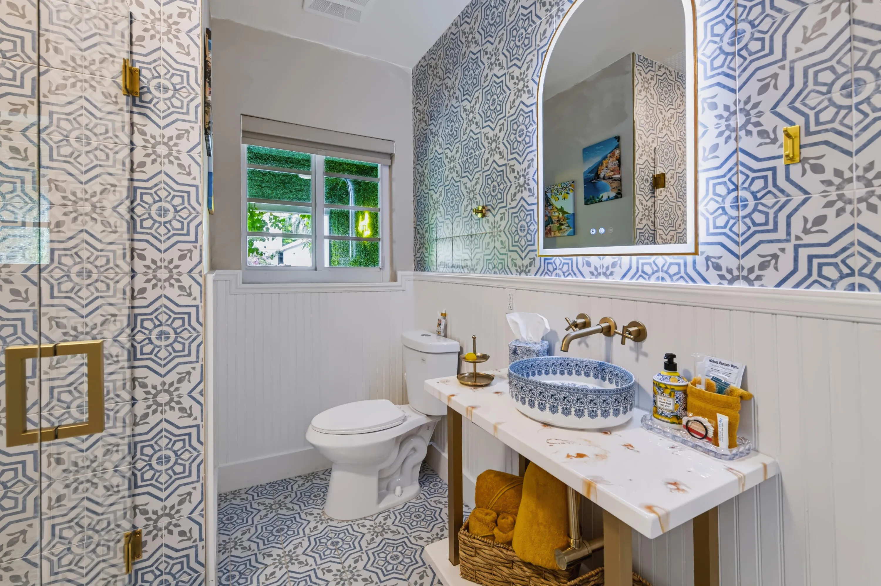 Imported Italian tiles