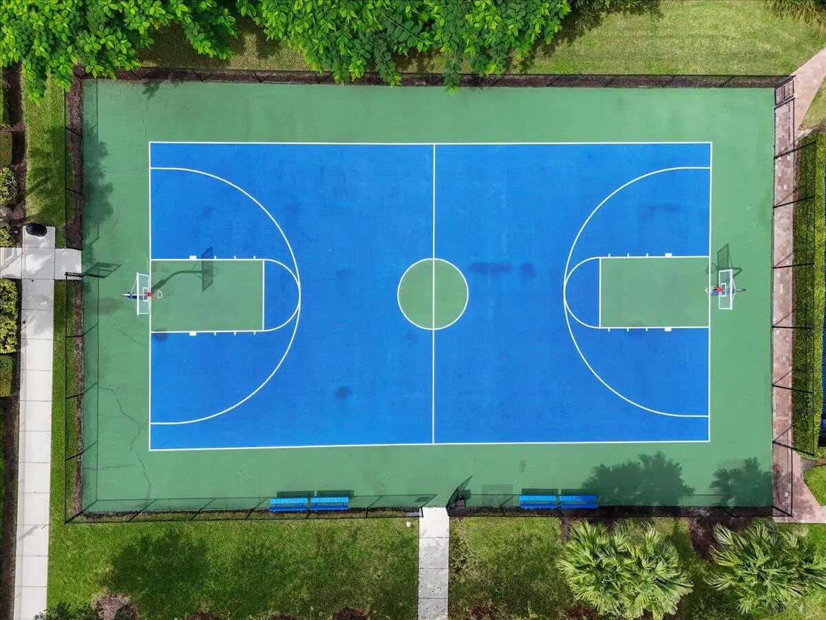 Basketball Court from Above