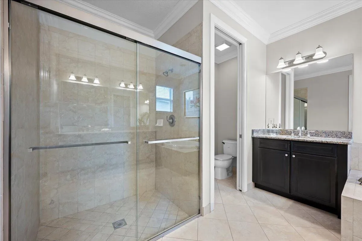 Primary Bath with Walk In Shower