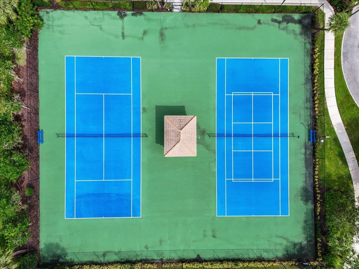 Tennis Courts from Above