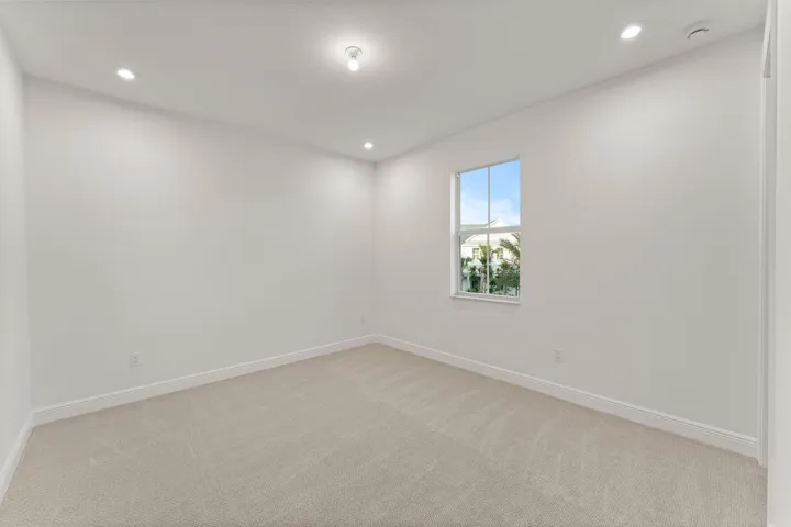 Stock photos represent builder's floorplan