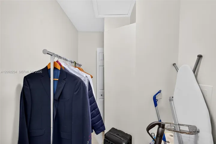 Second Storage Closet in the Master Bathroom