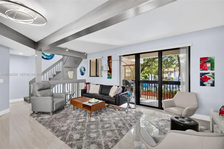 Open Floor Plan Allows for a Very Organic Flow Throughout the Townhouse