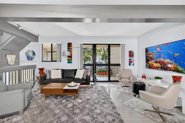 Impact Sliding doors in the Living Room Adds to the Open Floor Plan Feeling