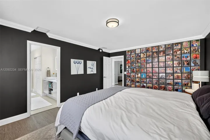 Crown Molding Adds that Extra Touch to the Master Bedroom