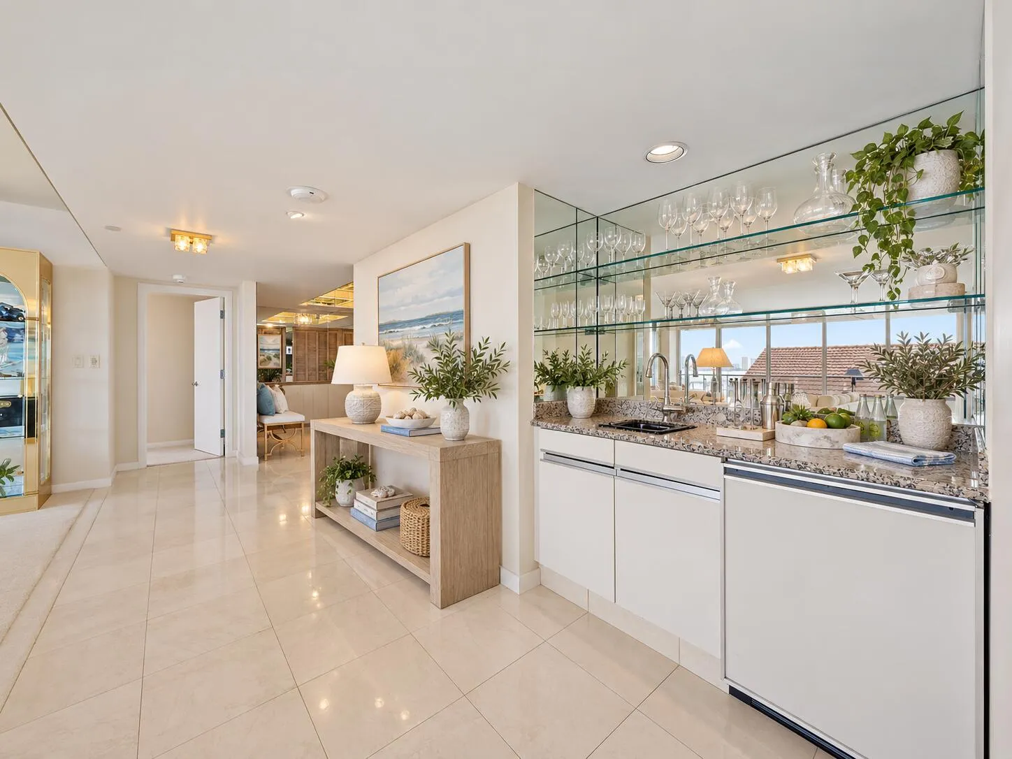 Wet Bar - Virtually Staged