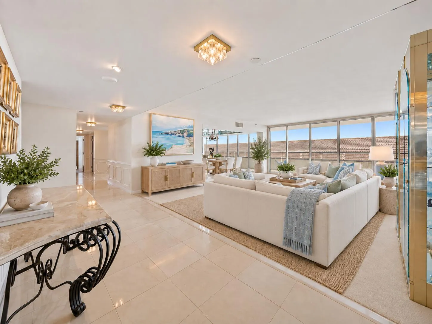 Living - Virtually Staged