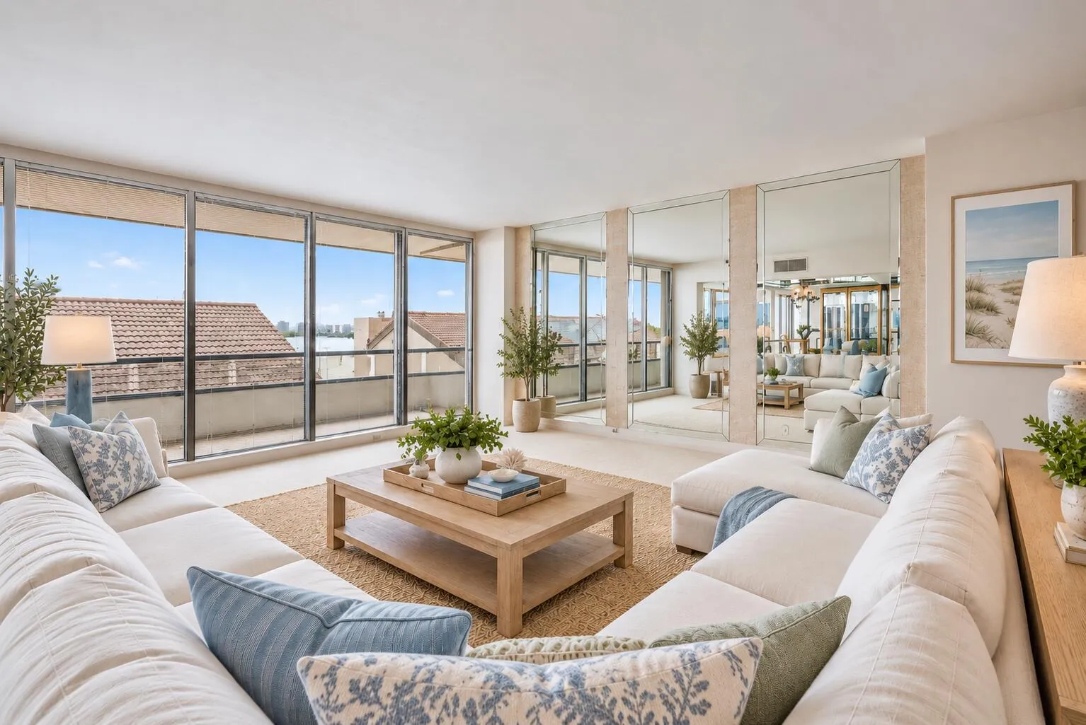 Living - Virtually Staged