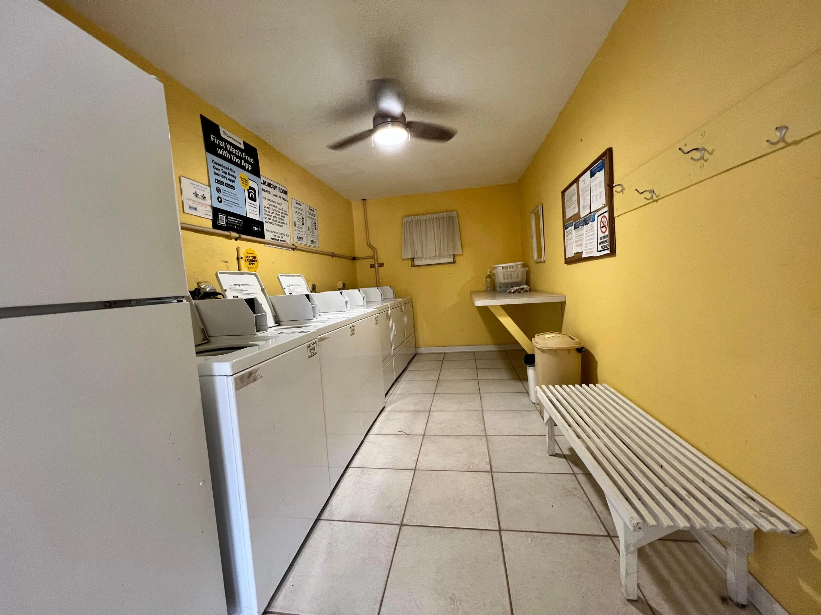 Laundry on property