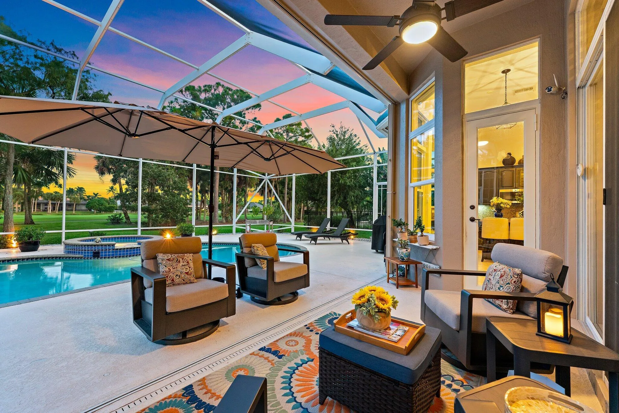 Covered Rear Patio