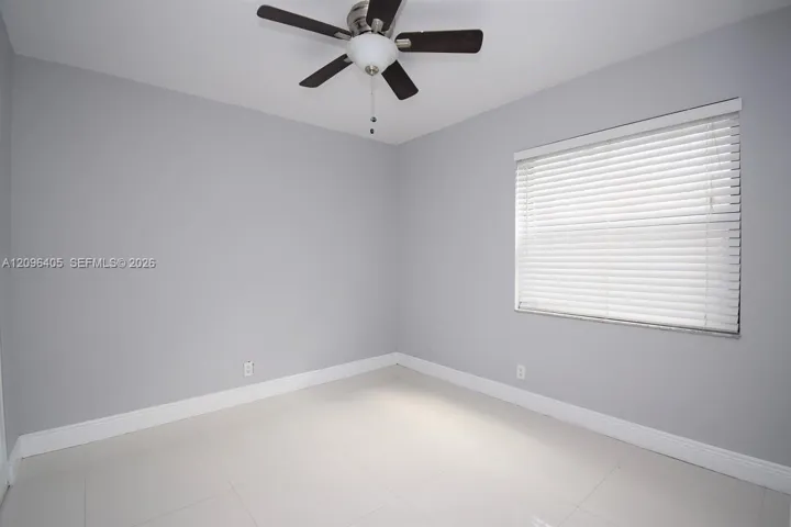 Bedroom located on the first floor.
