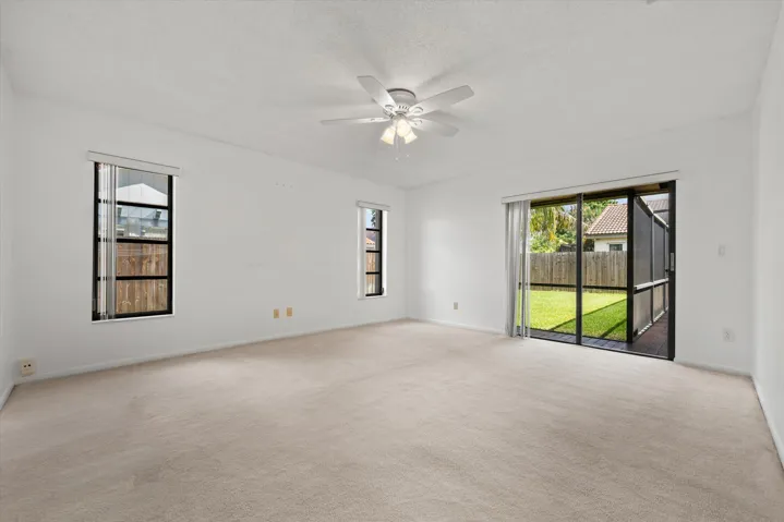 Primary Bedroom to Backyard/Future Pool