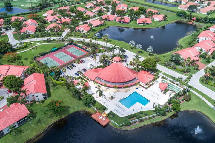 Aerial View of Amenities