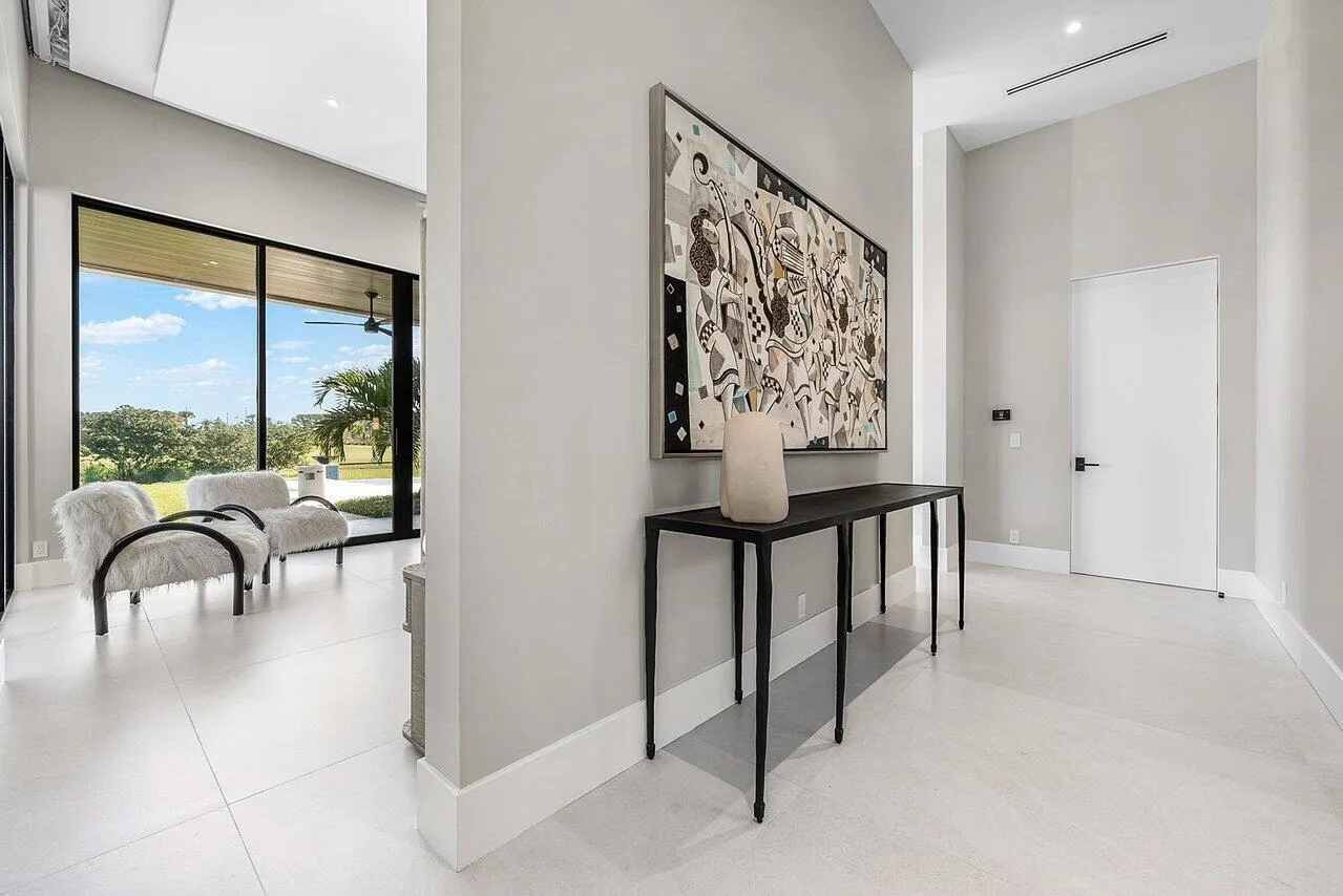 spacious master bathroom