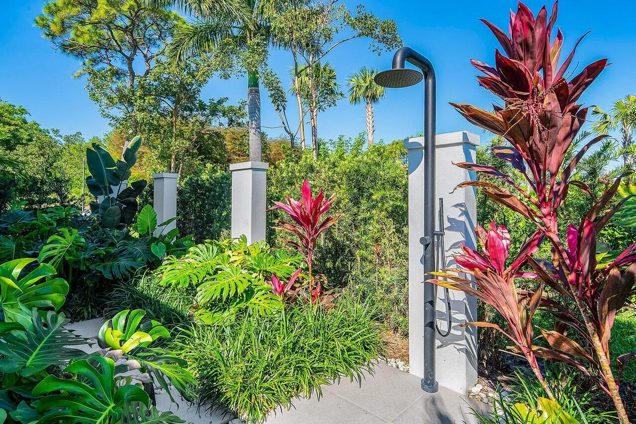 outdoor shower