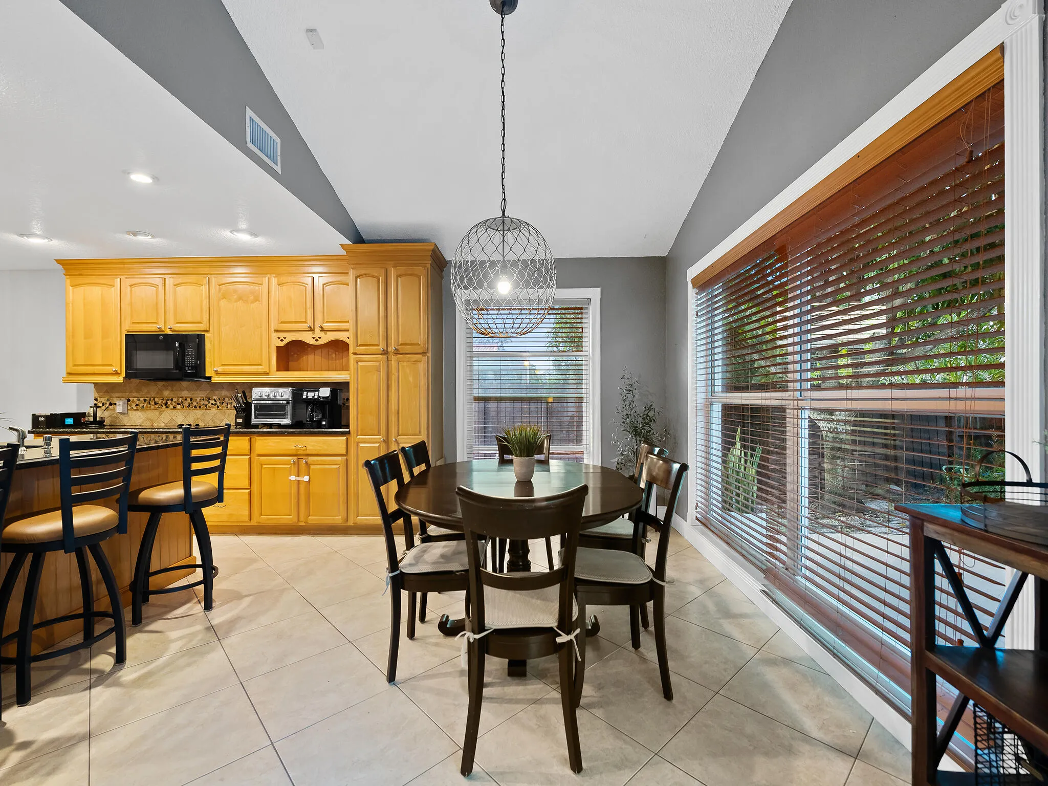 Generous counters and storage for effortless cooking.