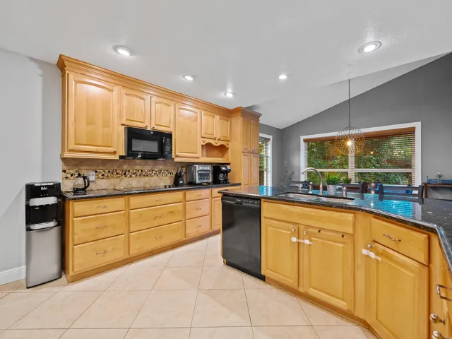 Generous counters and storage for effortless cooking.