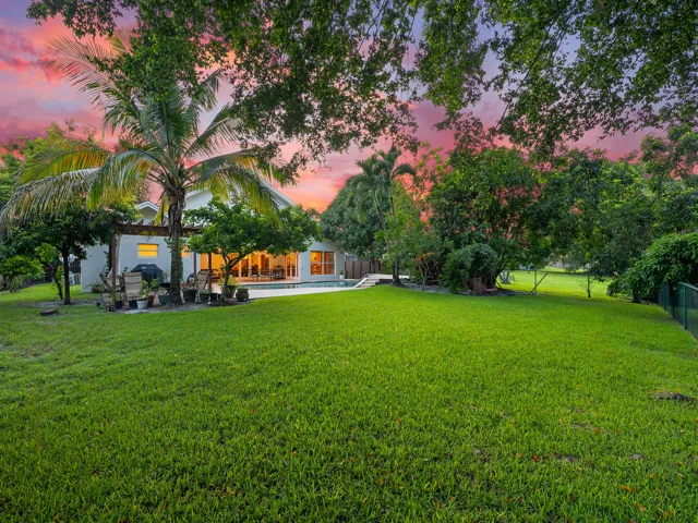 Expansive backyard with room to play and grow.