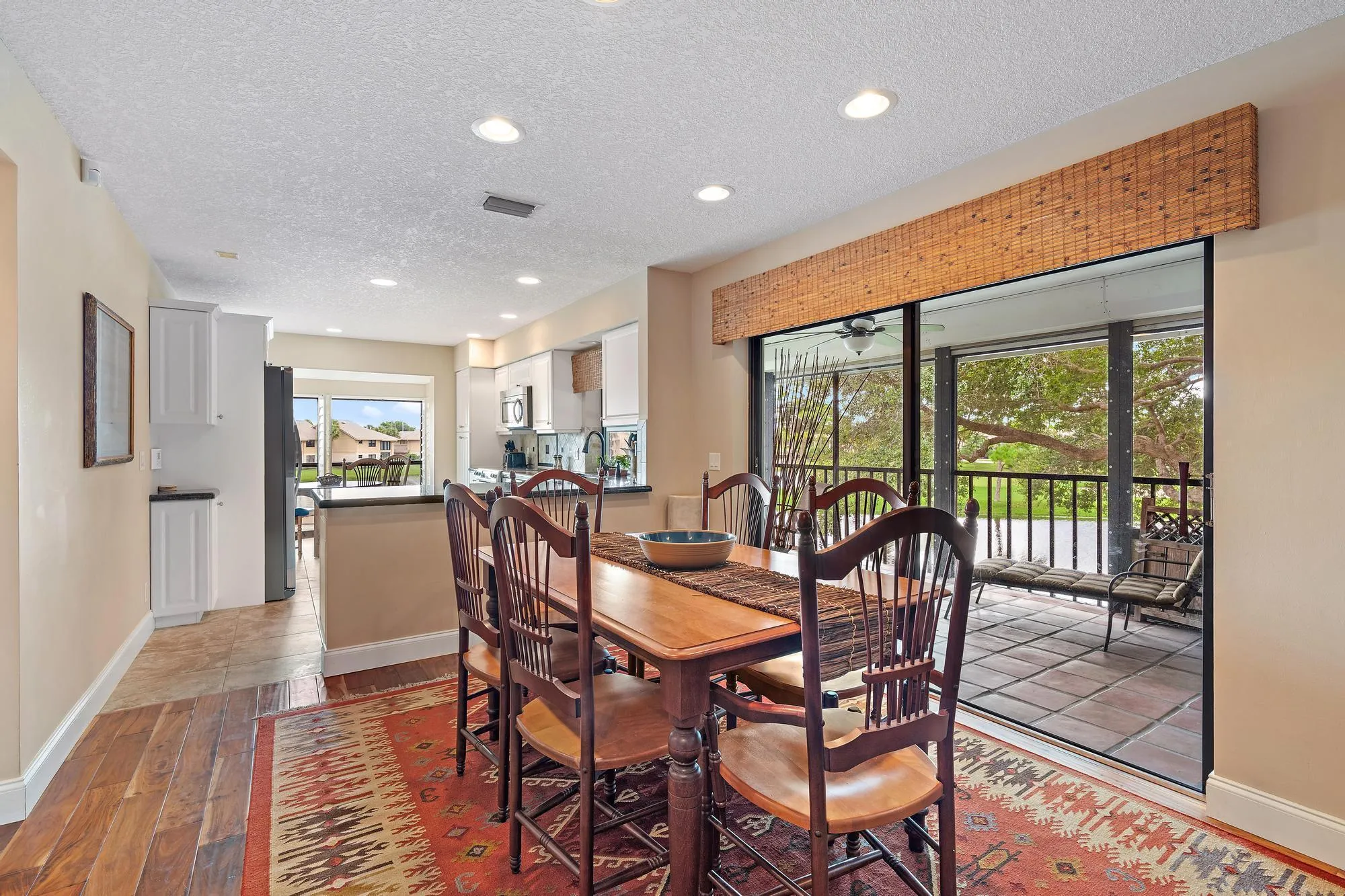 Dinning Area w/ water views