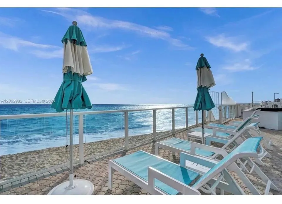 Ocean Front Heated Pool Area