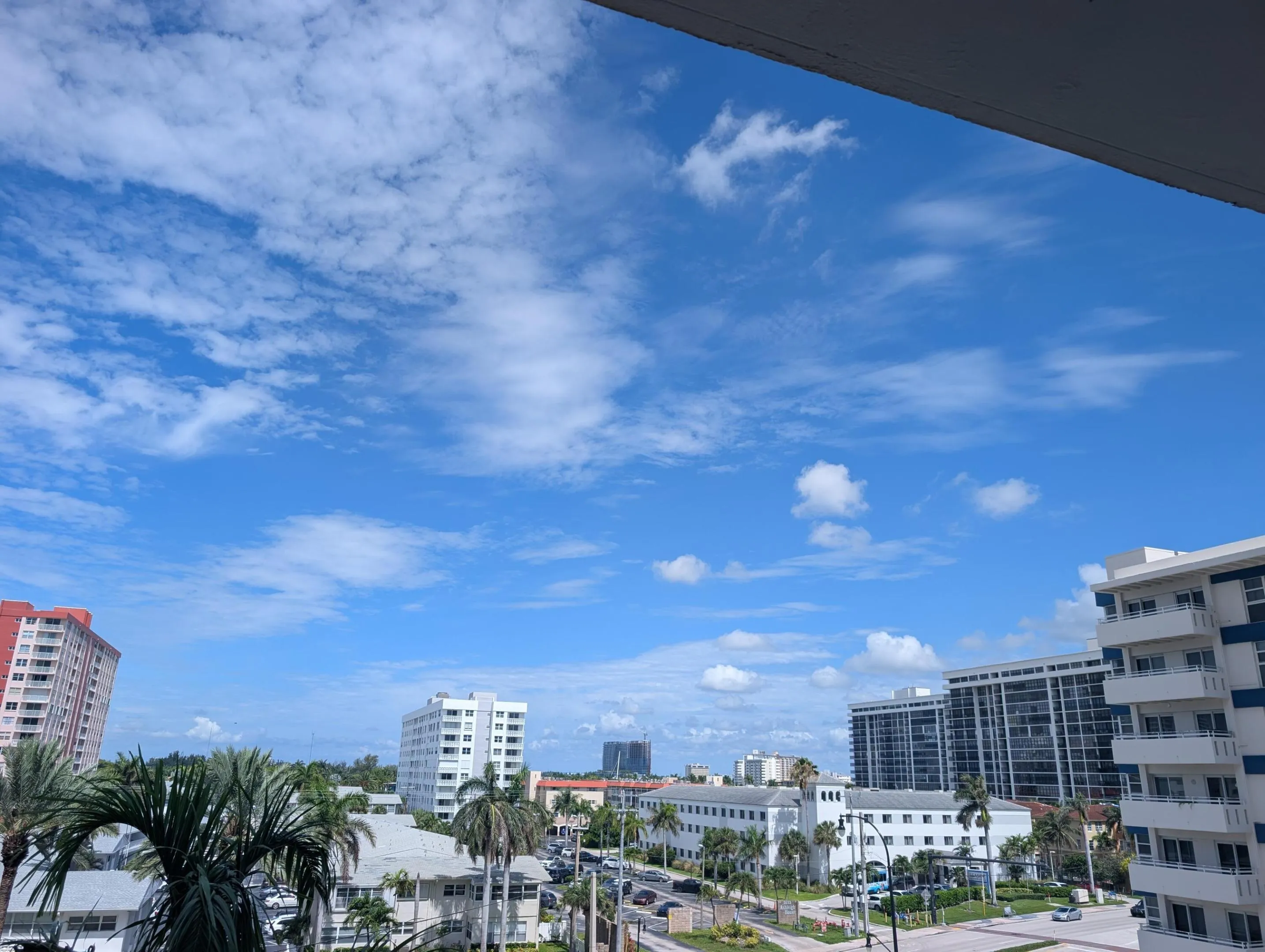 West View from Balcony