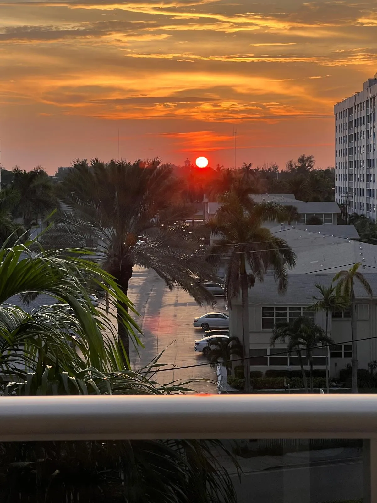 Sunset from Balcony