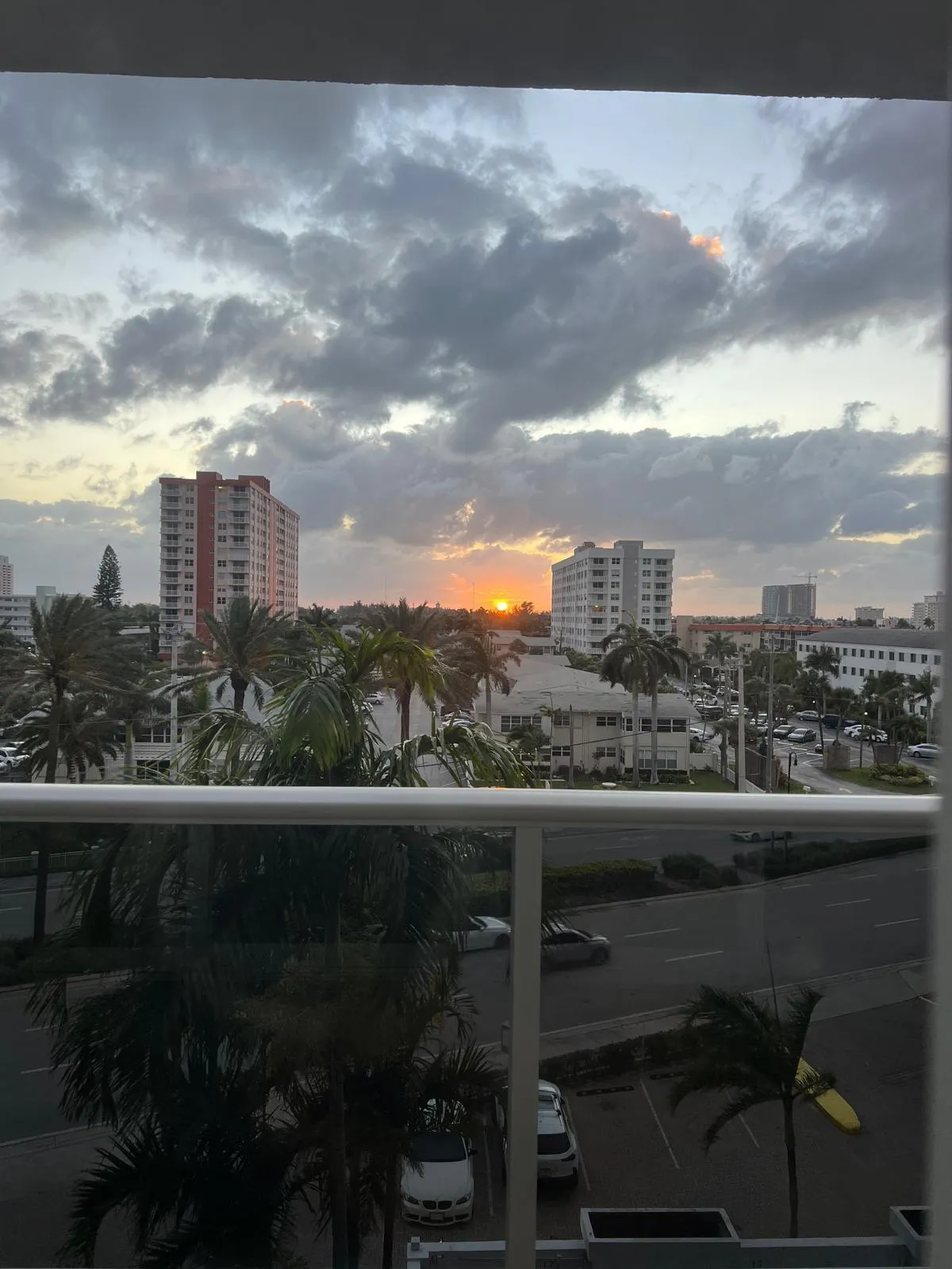 Sunset from Balcony