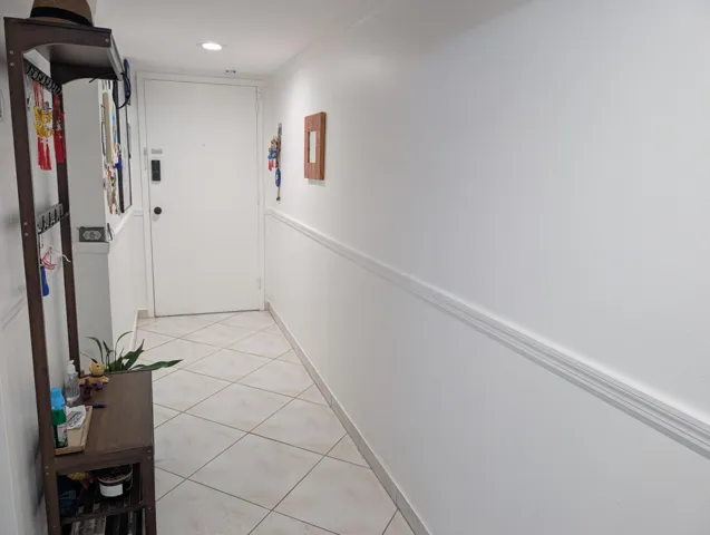 Hallway to Exit the Unit