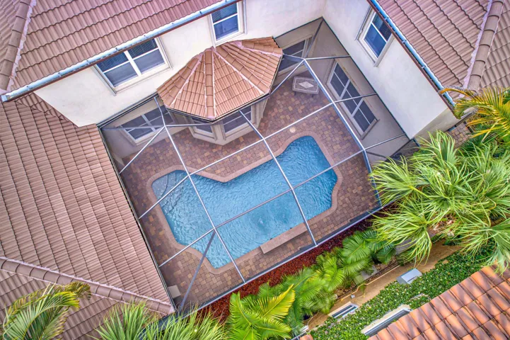 Pool Aerial View